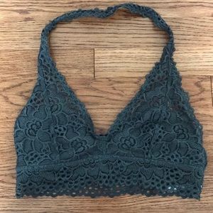 Aerie Lace Halter Bralette